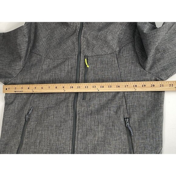 Helly Hansen Jacket Mens M Heather Gray Paramount Series Softshell Full Zip - Picture 14 of 16